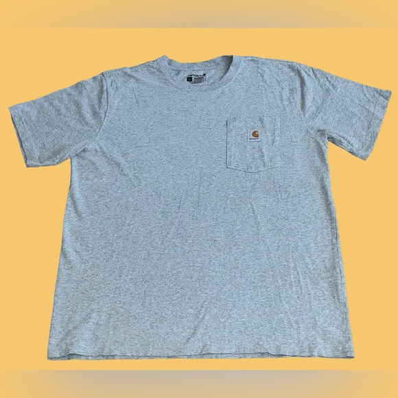 Carhartt Other - Carhartt Men's Pre-Owned Heather Gray Short Sleeve Medium Weight Tee, Large👕